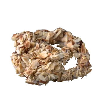 Крендель с розой и миндалем