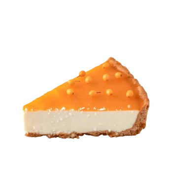 Cheesecake with Passion fruit