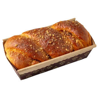 Clasic nuts and rose roulade