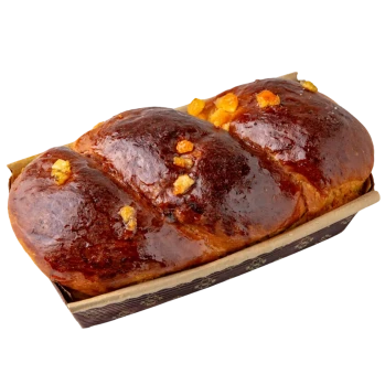 Classic candied fruits Easter roulade